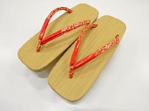 未使用品　桐下駄（23センチ）